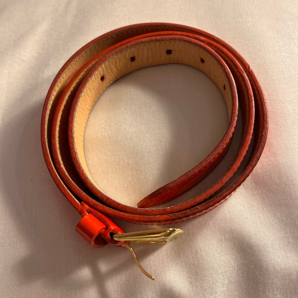 Vintage Orange LOUIS VUITTON Belta
